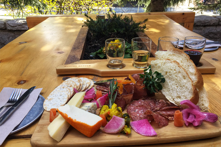 Hunter Gather Wine and charcuterie
