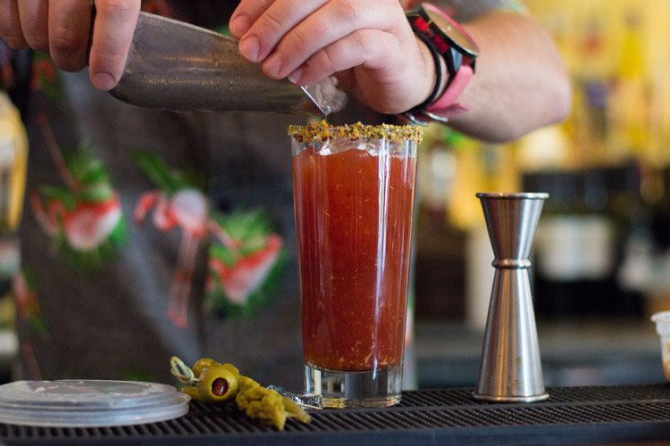 Stonesedge Whistler bartender serves up a Caesar