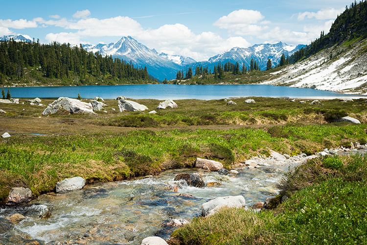 Rainbow Lake in Whistler