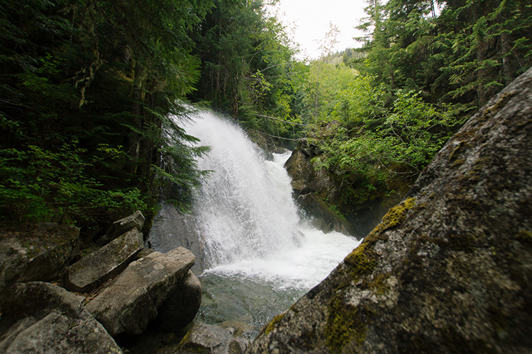 Rainbow Falls in Whistler