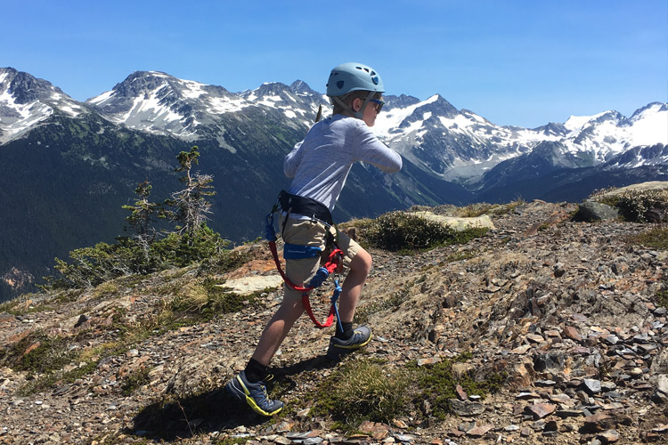 Approaching the Whistler Skywalk