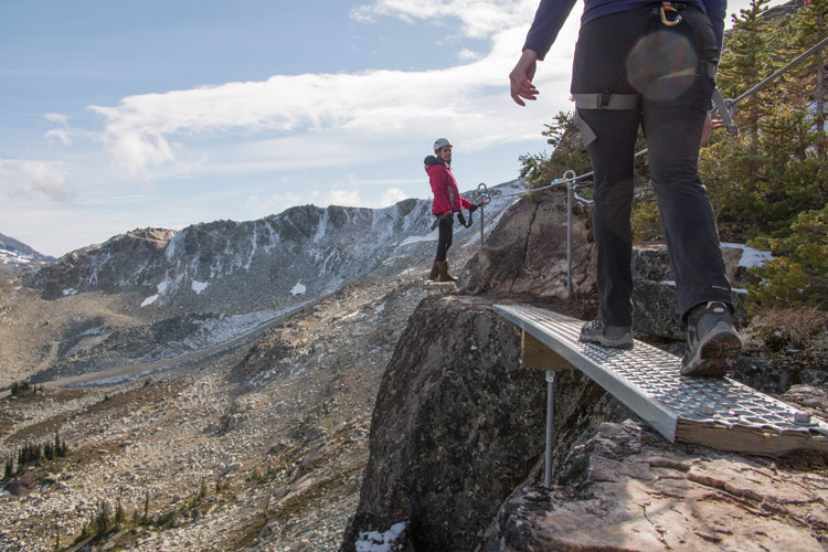 Views from the new Whistler Sky Walk Tour