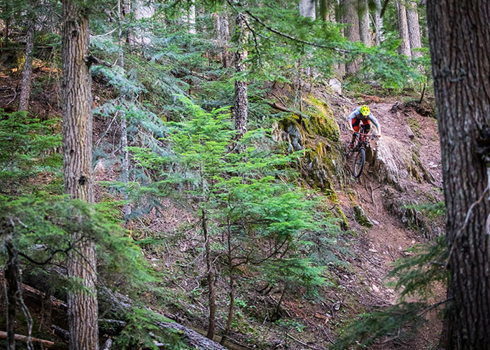 black diamond mountain bike trail