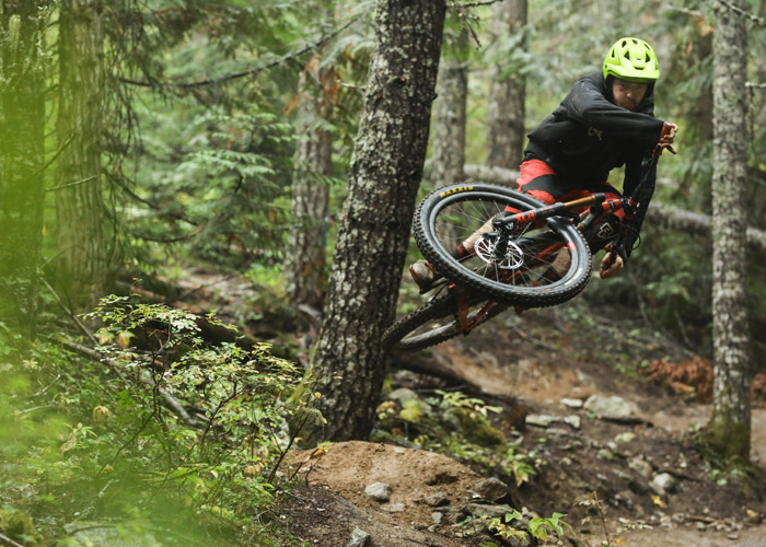 Mountain biking in Cheakamus