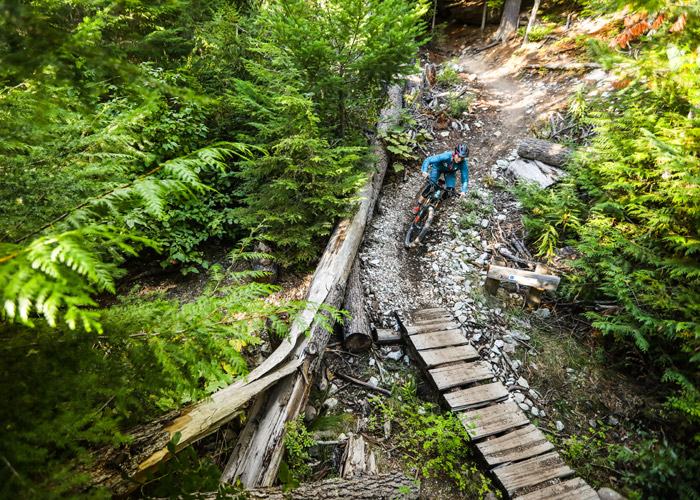 Mountain Biking at Lost Lake