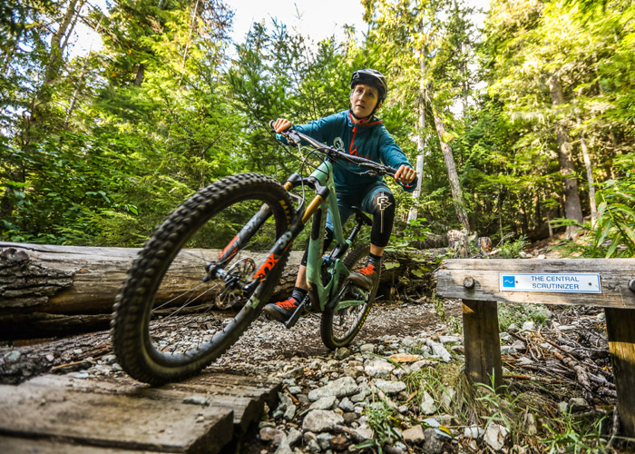 Biking Central Scrutinizer at Lost Lake.