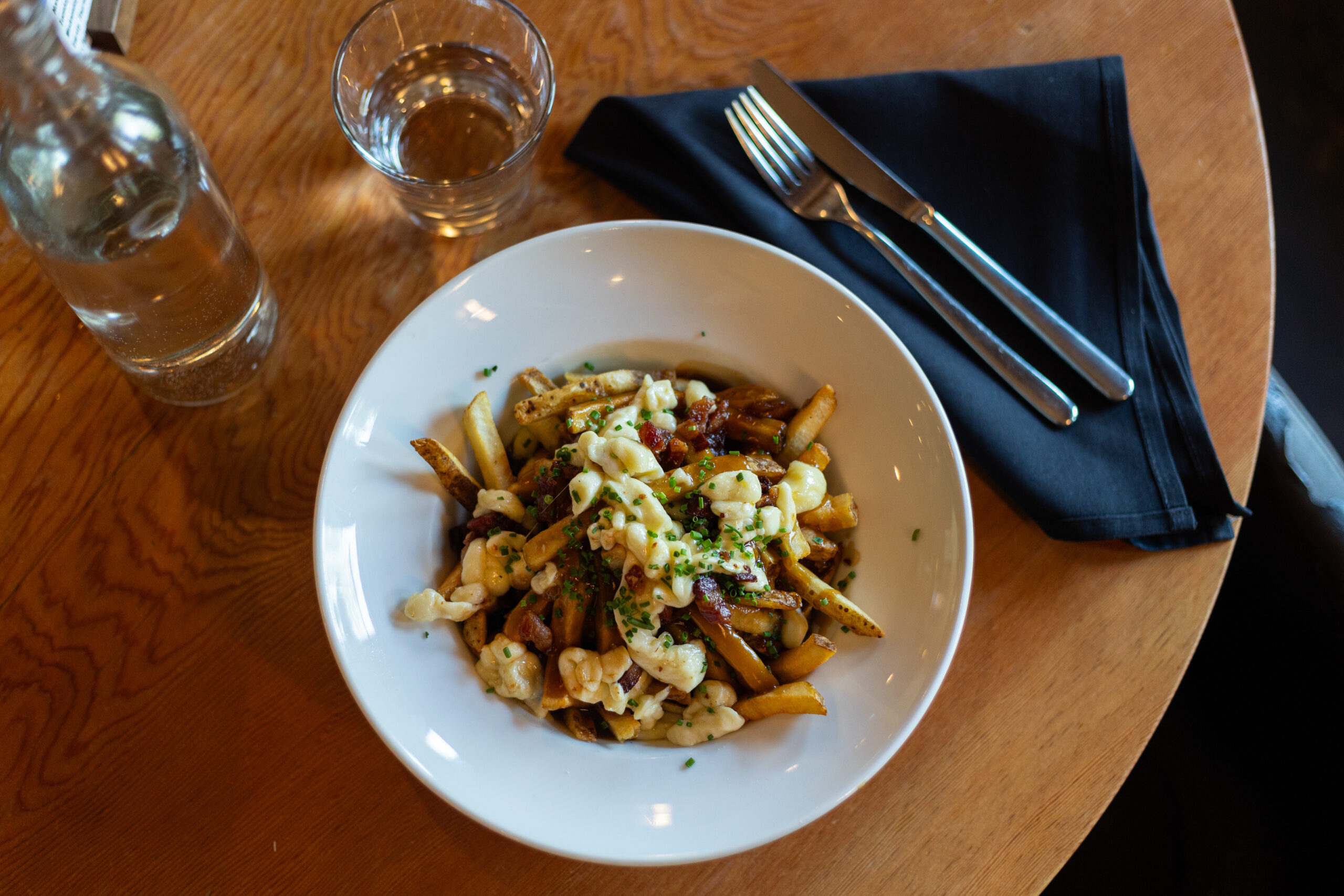 Poutine at Cure Lounge and Patio in Whistler Creekside