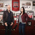 Ron MacLean and Tara Slone present Whistler's Hometown Hockey event.