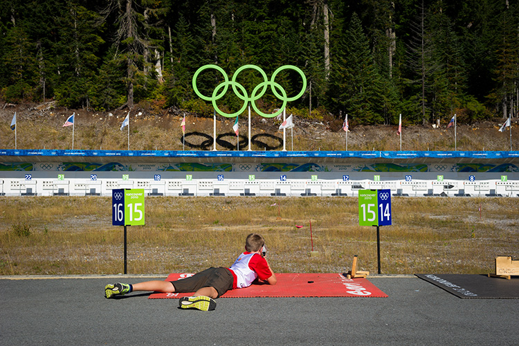 Summer Biathlon in Whistler