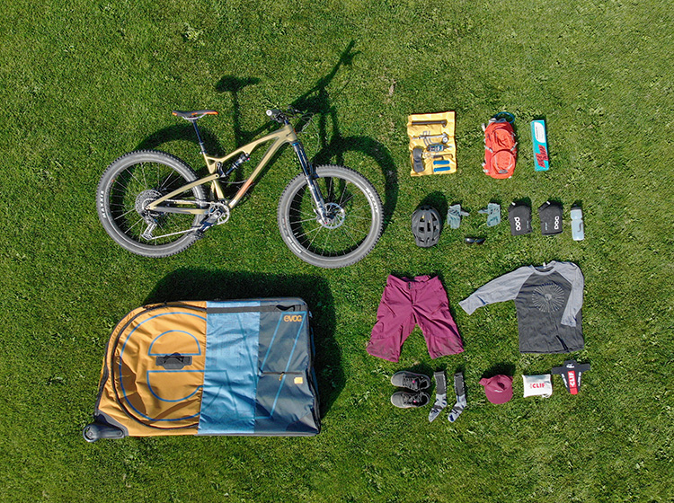 mountain bike trip packing list