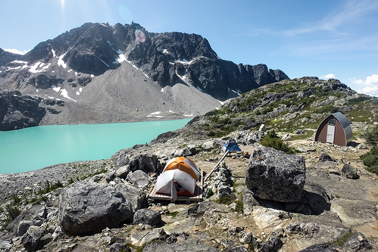 Garibaldi deals lake camping