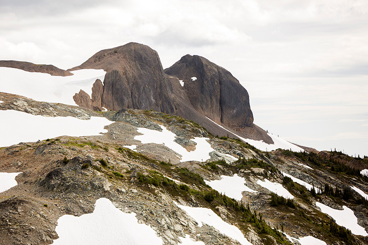 Black Tusk from the Rubble Creek Trail