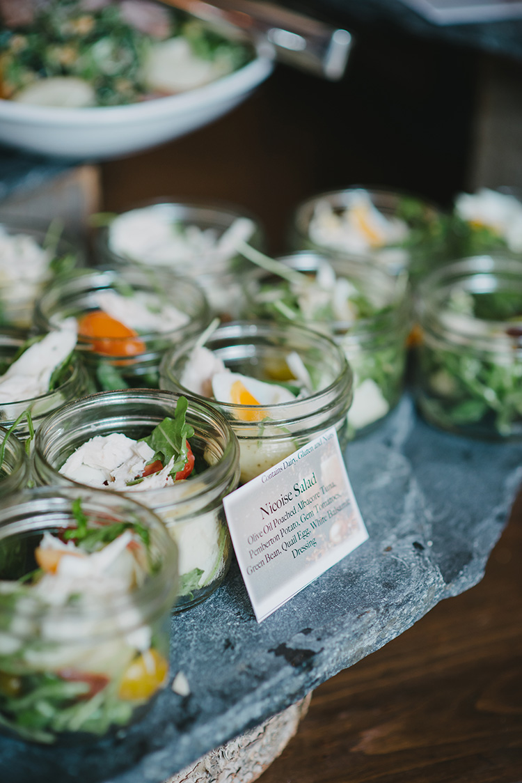 Nicoise Salad in a jar