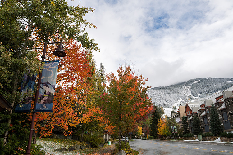 First Snowfall in Whistler