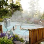 Pools at Scandinave Spa in Whistler
