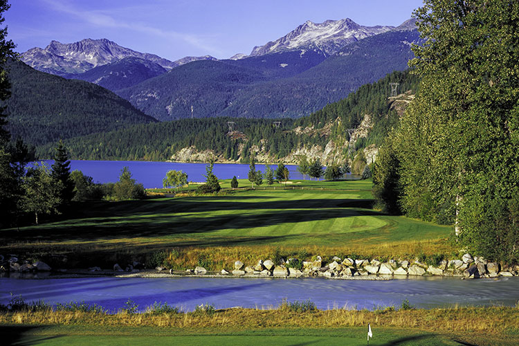 Nicklaus North Golf Course in Whistler