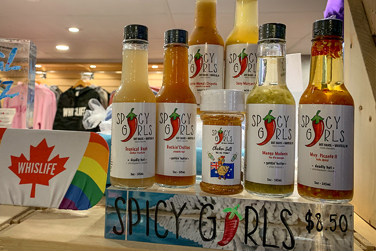 Spcy Grls hot sauce at Whislife