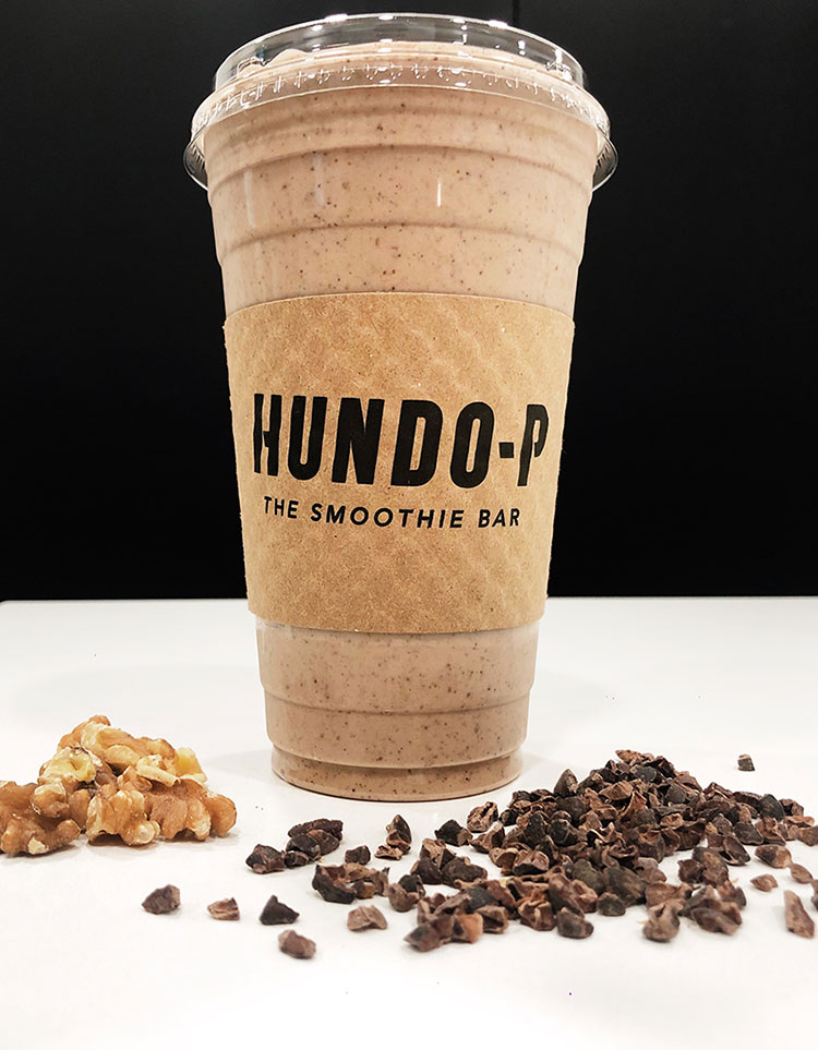 The Nutz and Bolts smoothie from Hundo-P The Smoothie Bar.