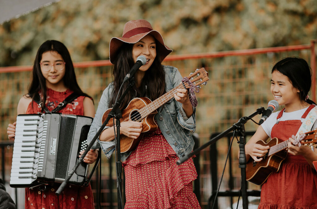 Ginalina and her Family Band will be performing at the Whistler Children's Festival.