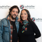 George Stroumboulopoulos with Tantoo Cardinal at the 2020 Whistler Film Festival.