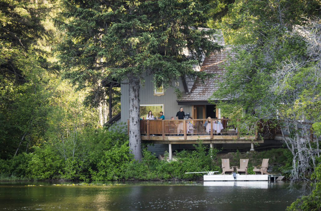 The Station House sits on Alta Lake in Whistler.