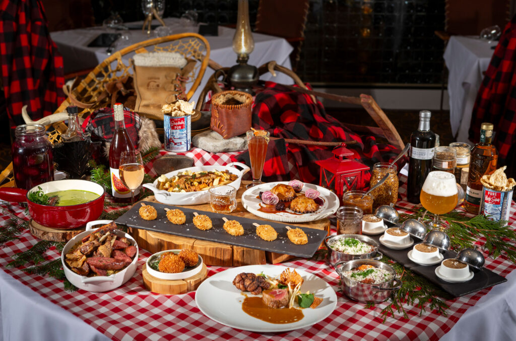 A display of the sumptuous food on the menu of the Sugar Shack.