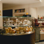 The interior of Flute & Fromage in Whistler.