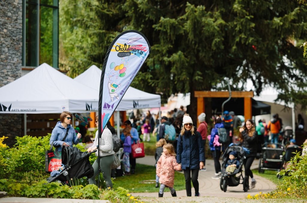 Florence Petersen Park during the Whistler Children's Festival.