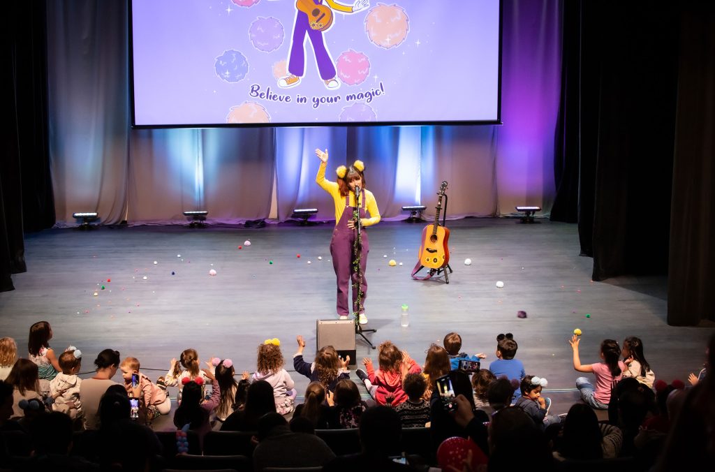 Penny Pompom performs during the Whistler Children's Festival.