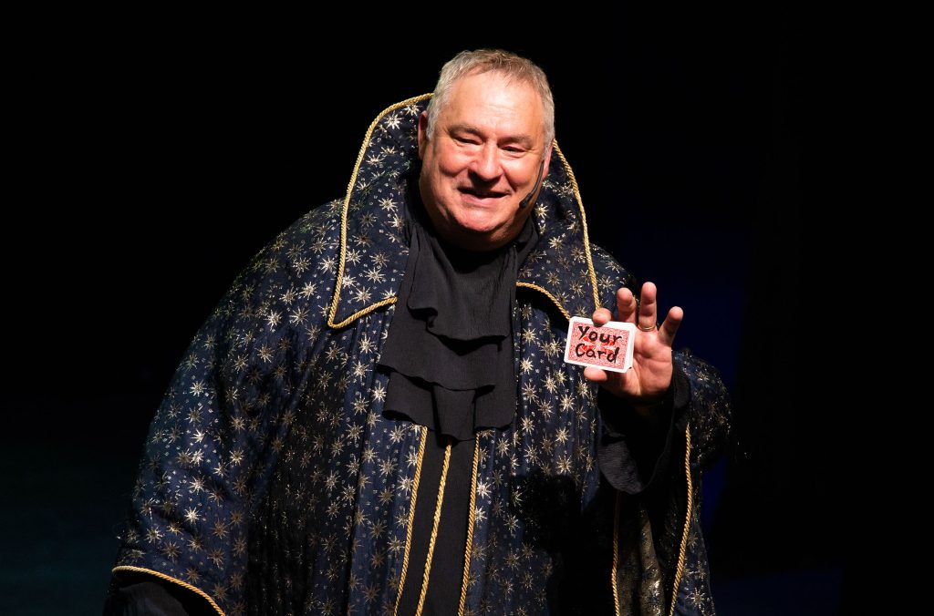 Magician Rod Boss performs at the Whistler Children's Festival.