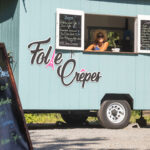 The owner of the Folie Crepes food truck is ready for Whistler's park-goers.