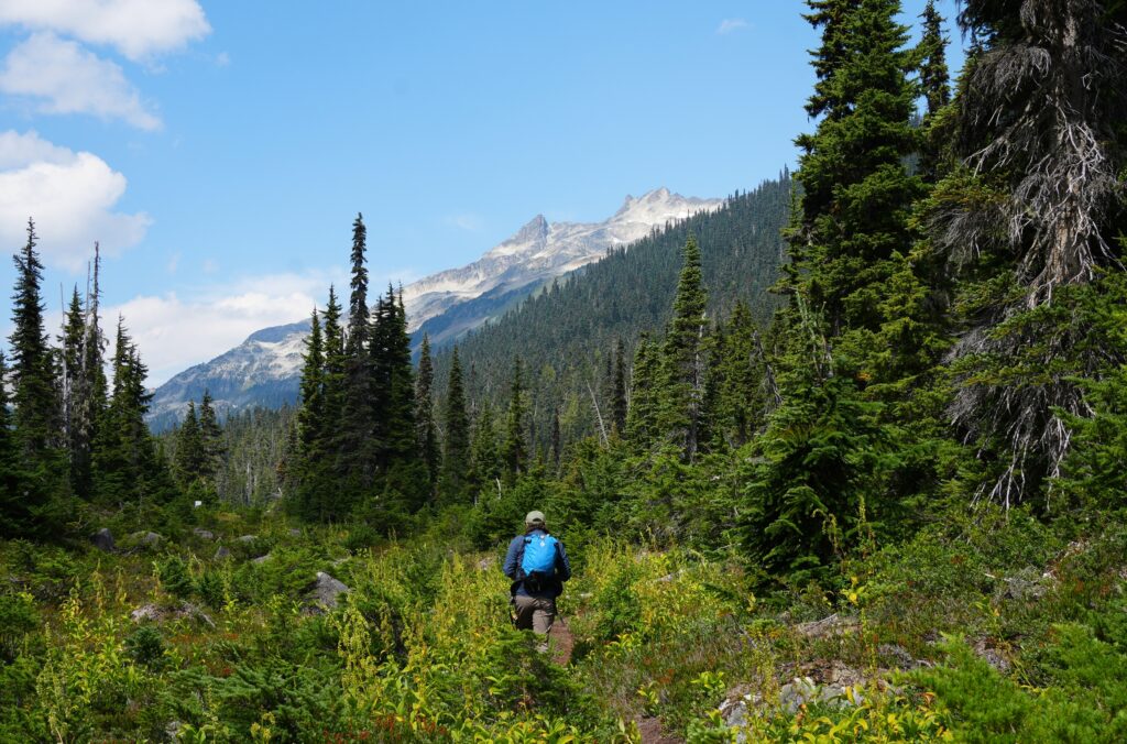 Hiking Callaghan Valley, British Columbia