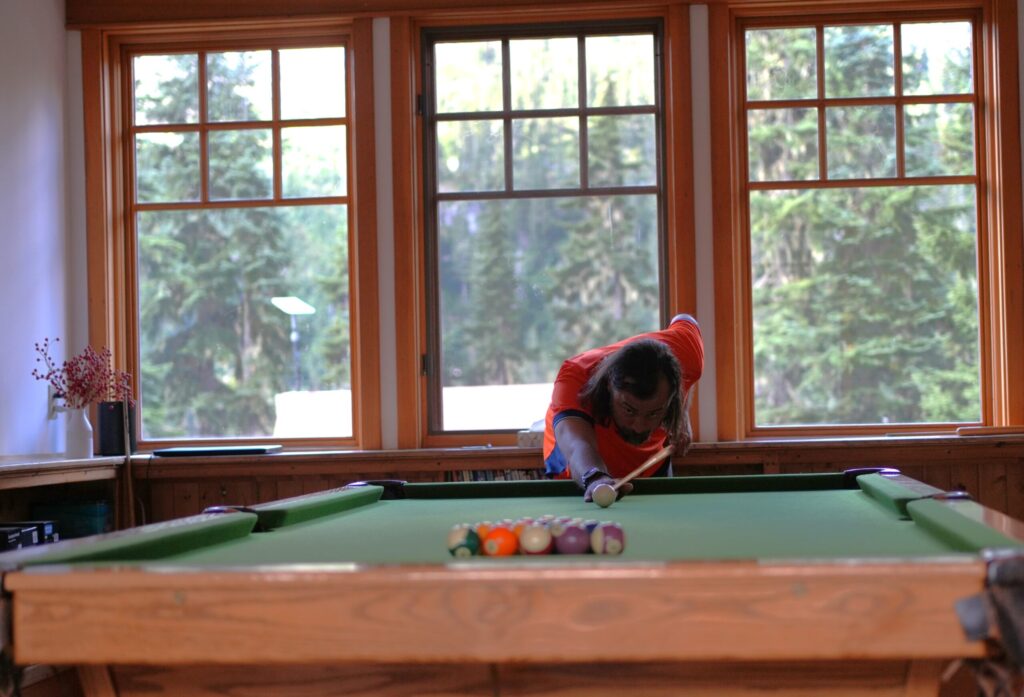 A game of pool