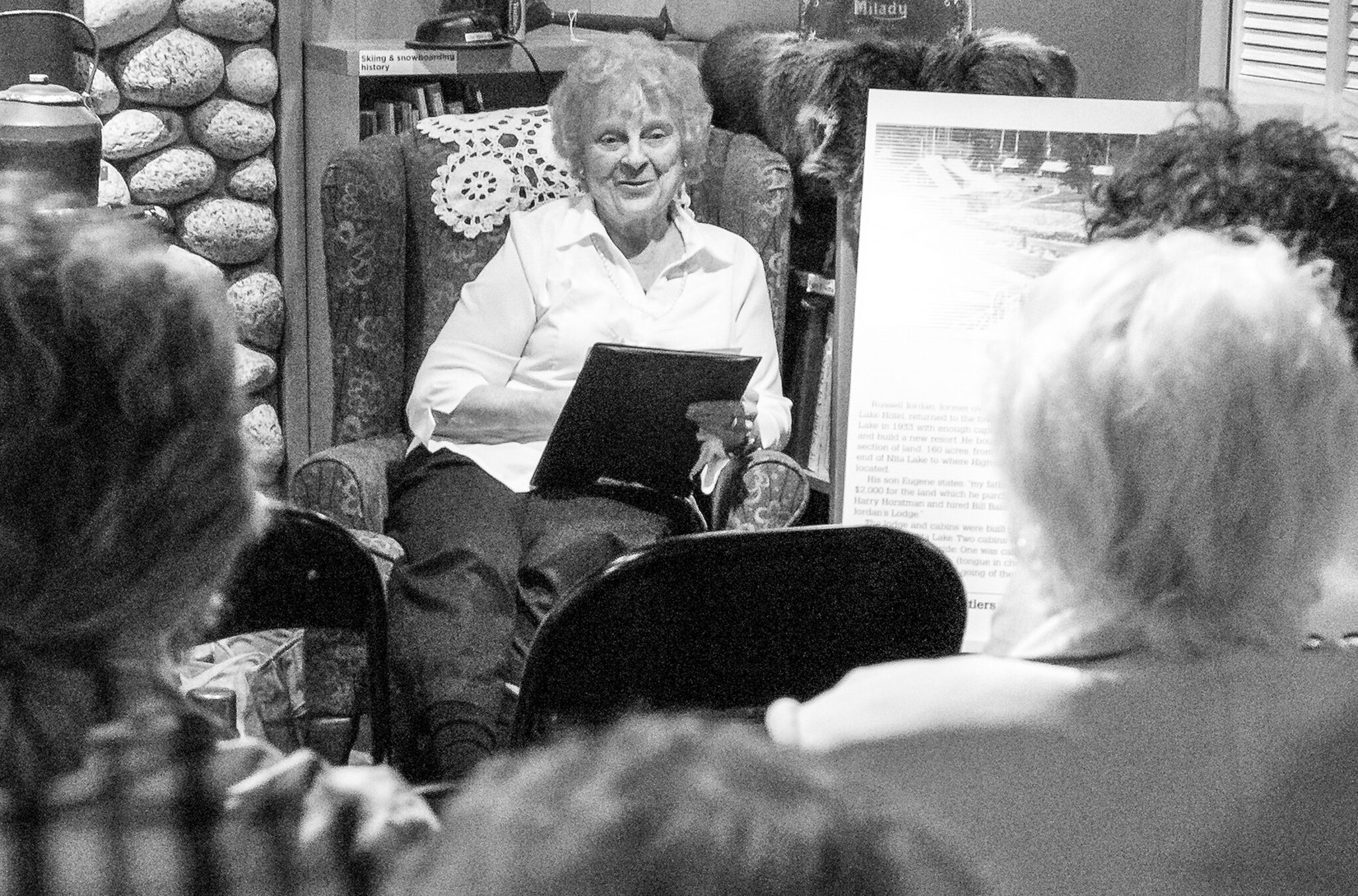 Florence Petersen founded Whistler's Museum & Archives Society.