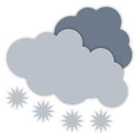 Flurries.