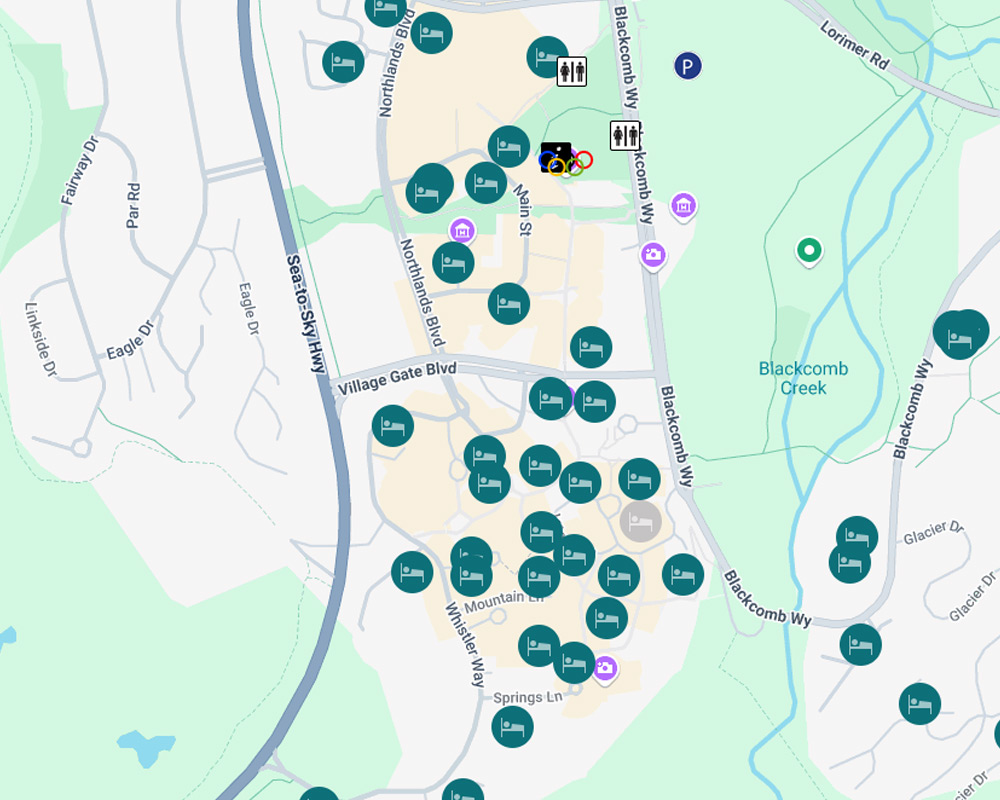 Accommodation Map