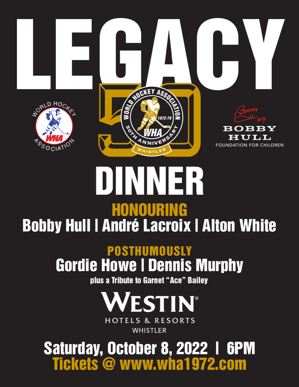 WHA Legacy Dinner