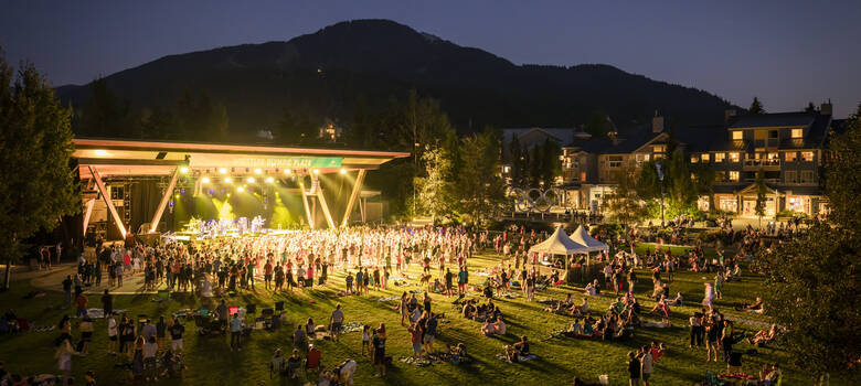 The Whistler Summer Concert Series at Whistler Olympic Plaza