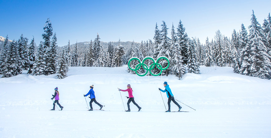 Cross-country skiing at Whistler Olympic Park