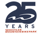 Whistler Mountain Bike Park 25th Anniversary Logo