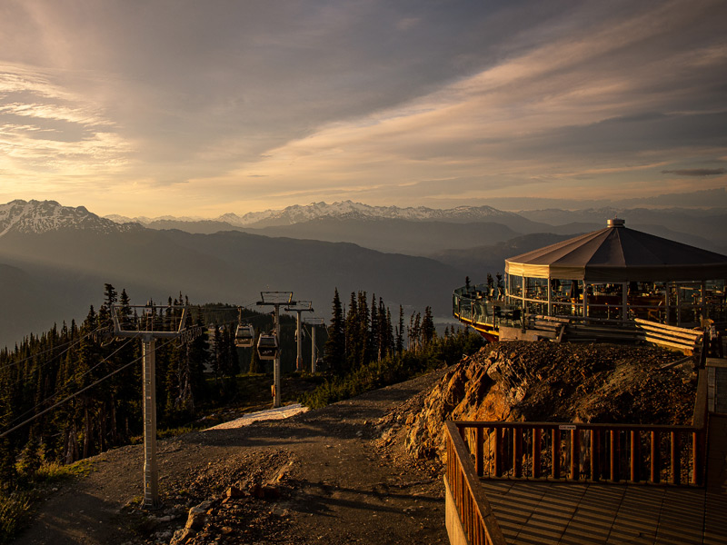 Mountain Top Feast in Whistler