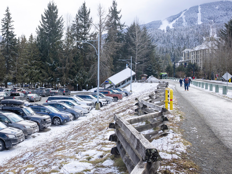 Parking in Whistler