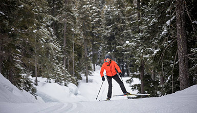 XC Skiing in Callaghan Country