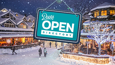 View Whistler's Doors Open Directory