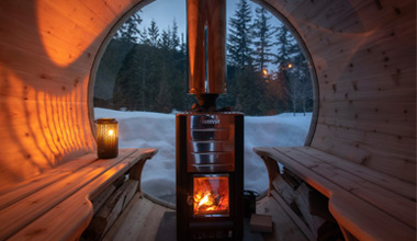 15% Off Snowshoe Sauna Tours