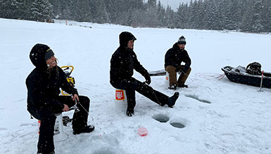 Insider: Ice Fishing in Whistler