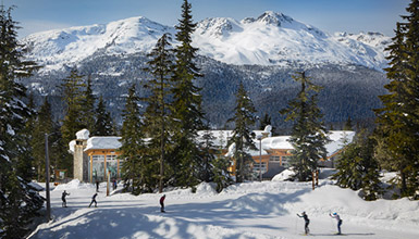 Cross-country skiing in Whistler BC