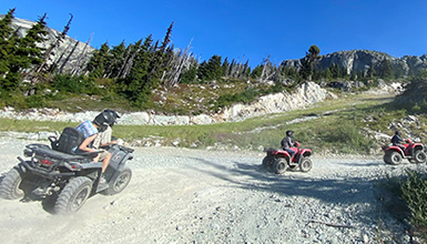 Mountain Top ATV Dining Adventure in Whistler