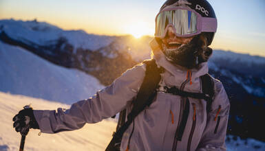 Winter skiing in Whistler British Columbia