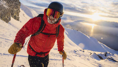 Winter skiing in Whistler British Columbia